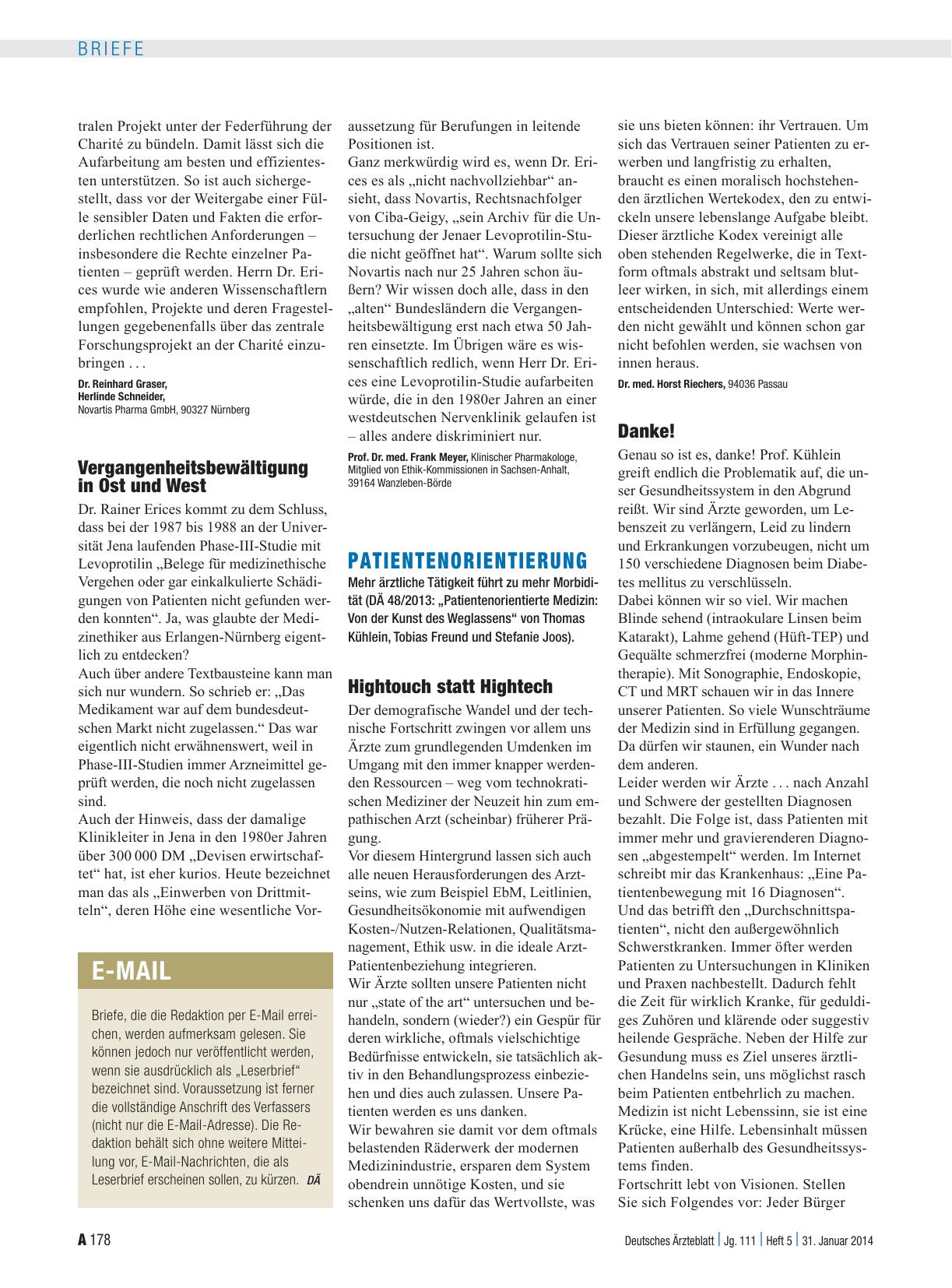 Vorschauseite 1: Patientenorientierung: Hightouch statt Hightech