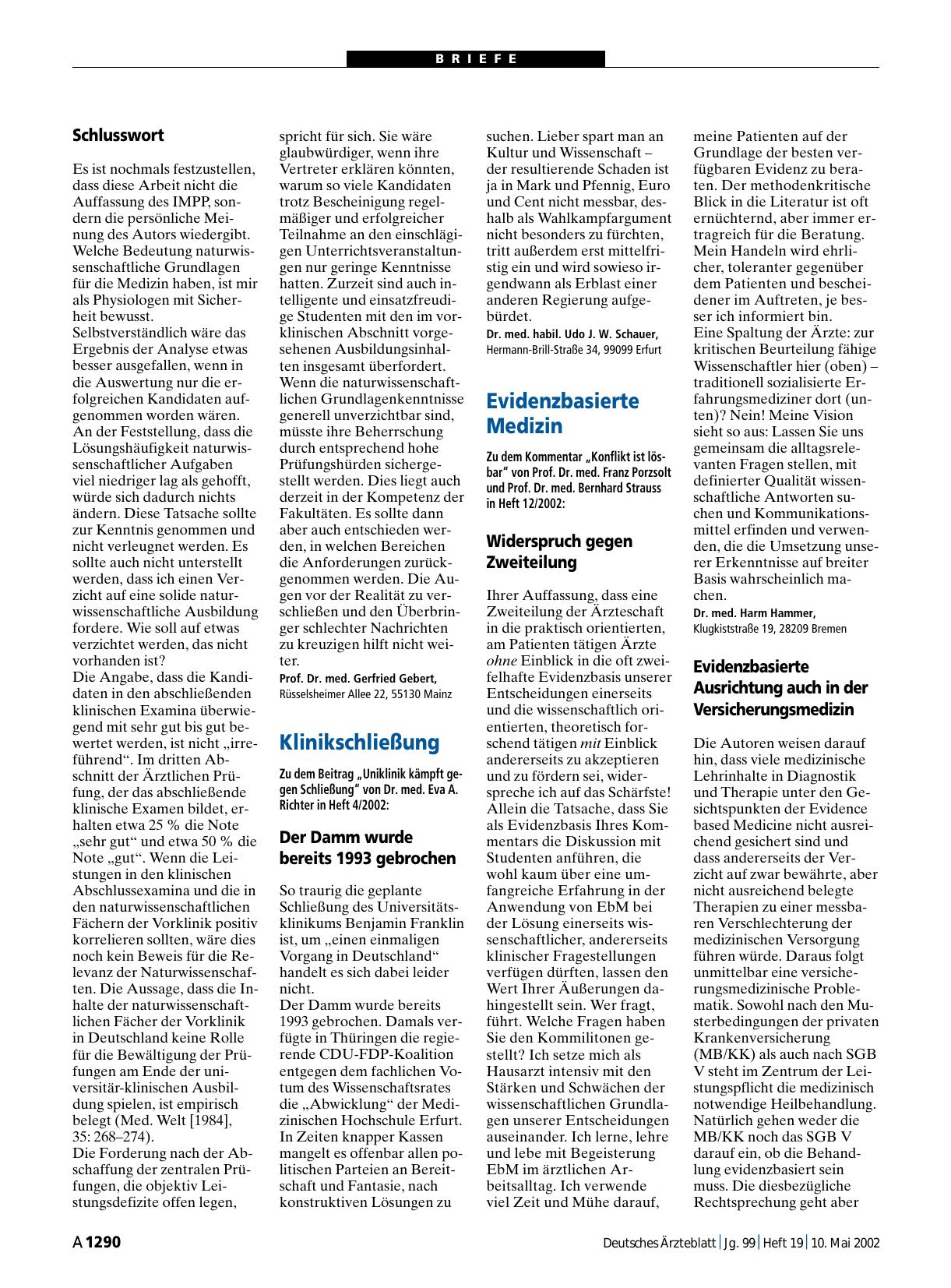 Vorschauseite 1: Klinikschließung: Der Damm wurde bereits 1993 gebrochen
