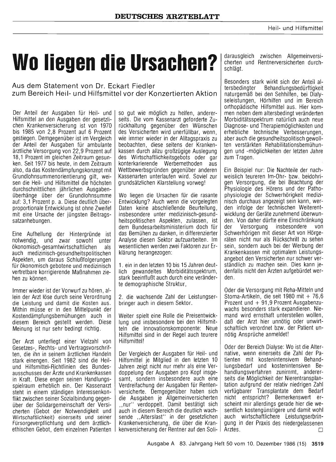 Vorschauseite 1: Wo liegen die Ursachen?