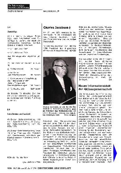 Vorschauseite 1: Charles Jacobsen �†