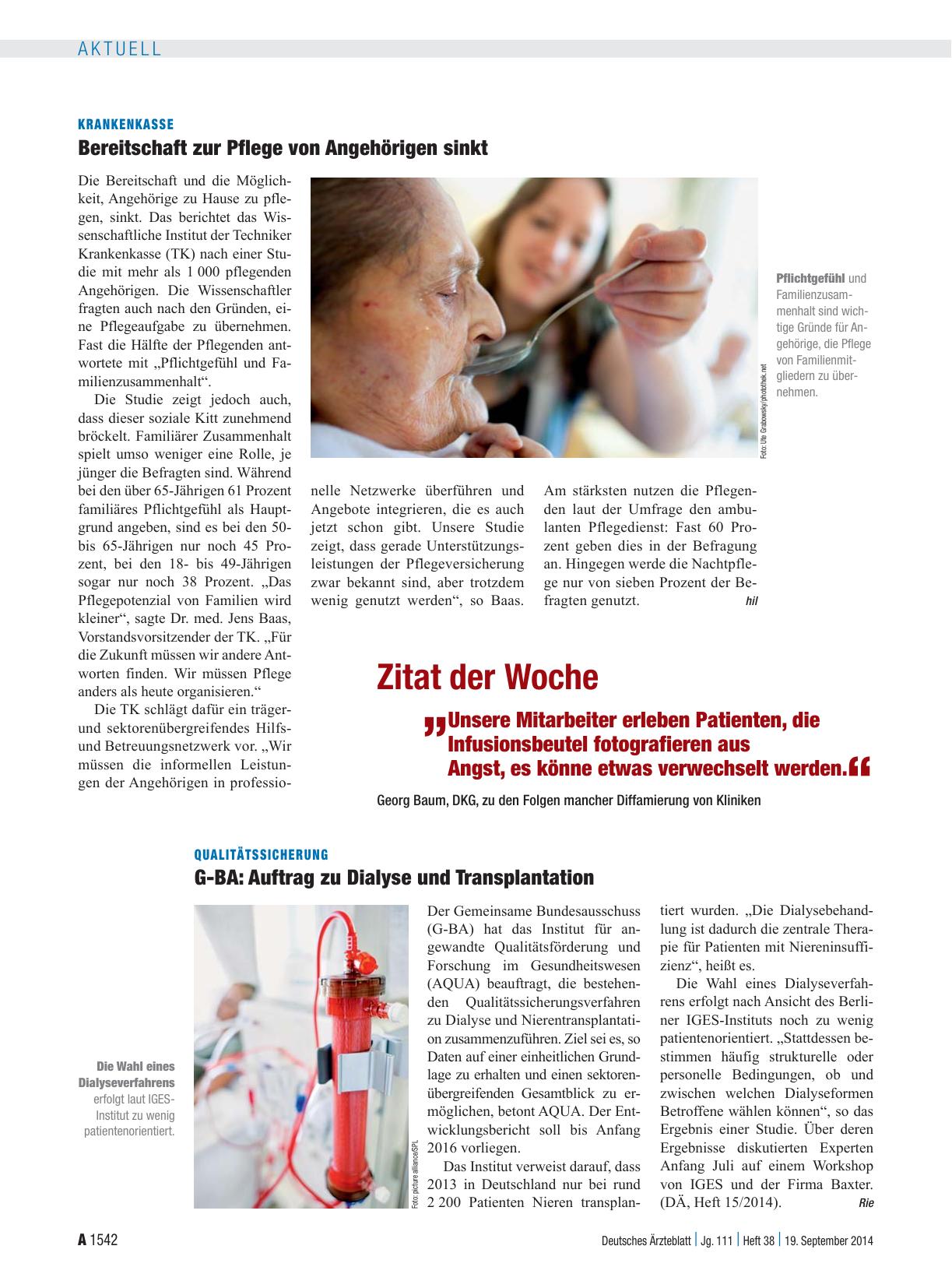 Vorschauseite 1: Zitat der Woche