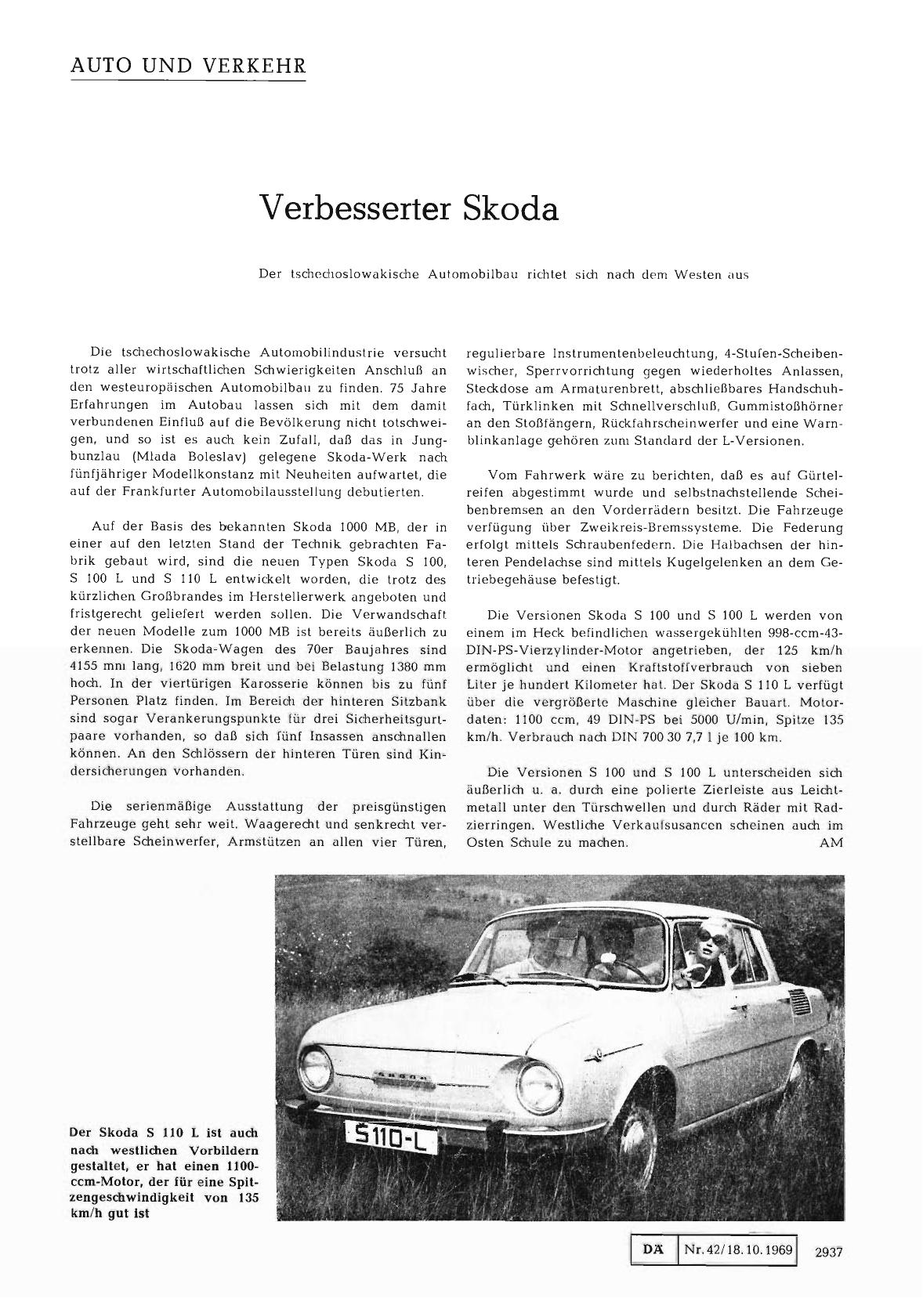 Vorschauseite 1: Verbesserter Skoda