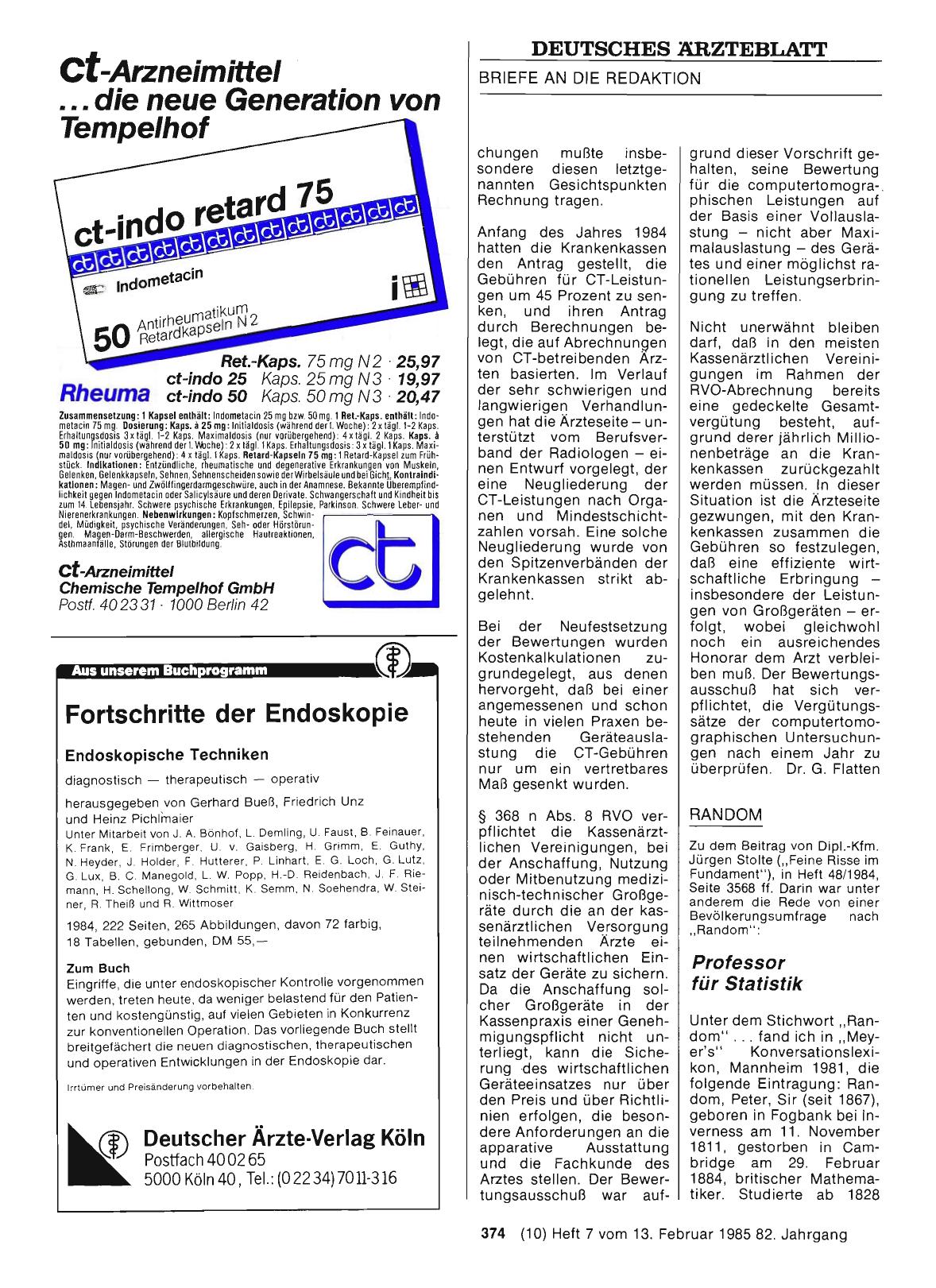 Vorschauseite 1: RANDOM: Professor für Statistik