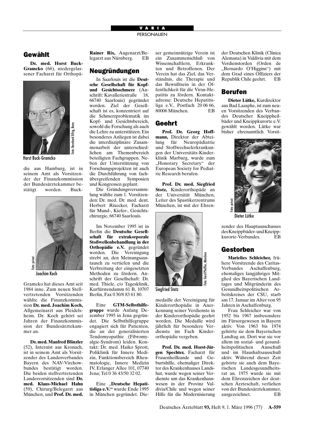Vorschauseite 1: Gestorben