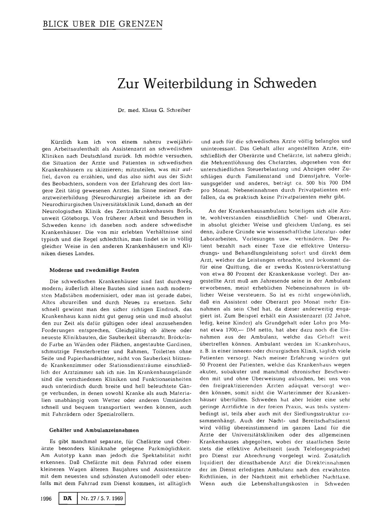 Vorschauseite 1: Zur Weiterbildung in Schweden
