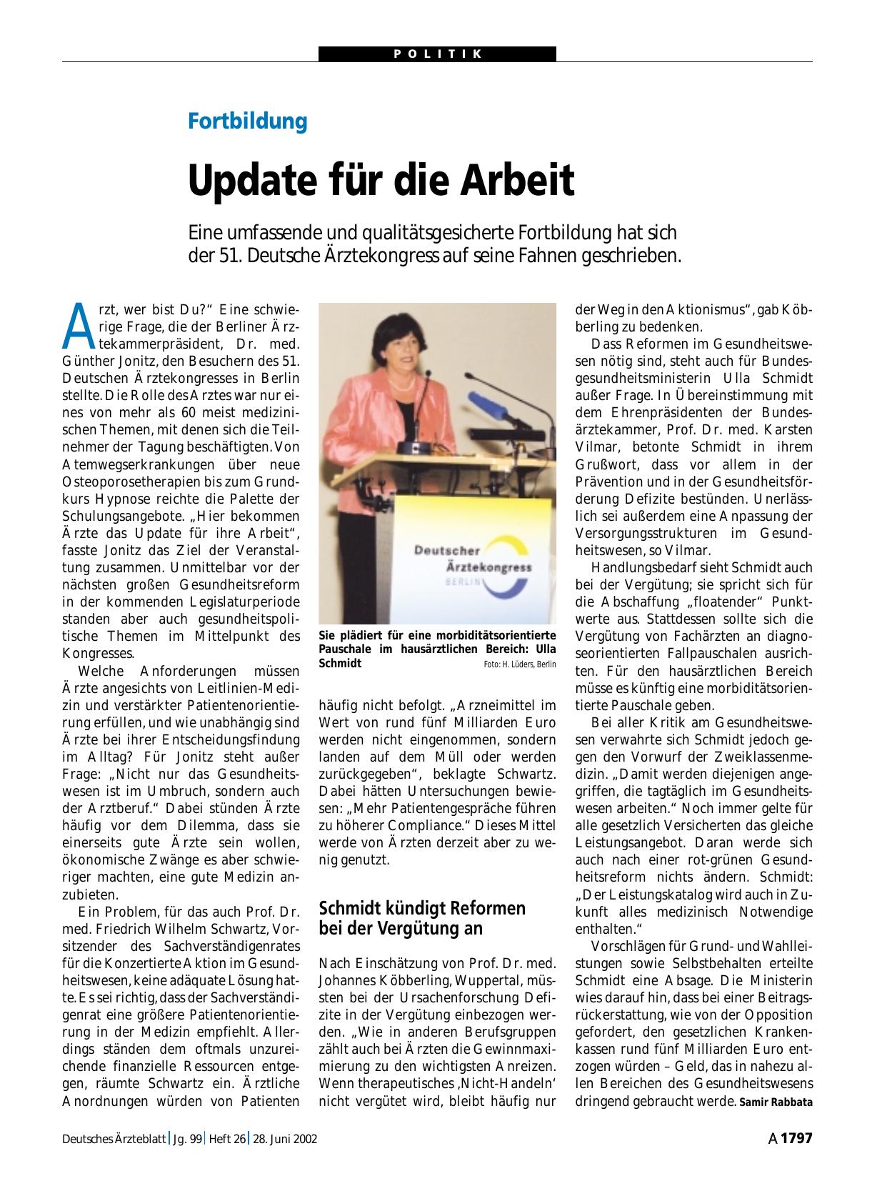 Vorschauseite 1: Fortbildung: Update für die Arbeit