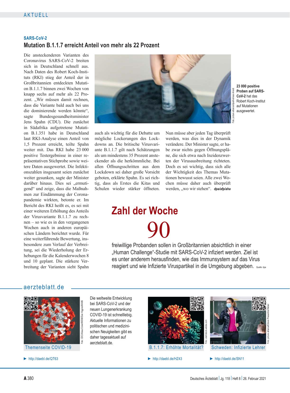 Vorschauseite 1: Zahl der Woche 90