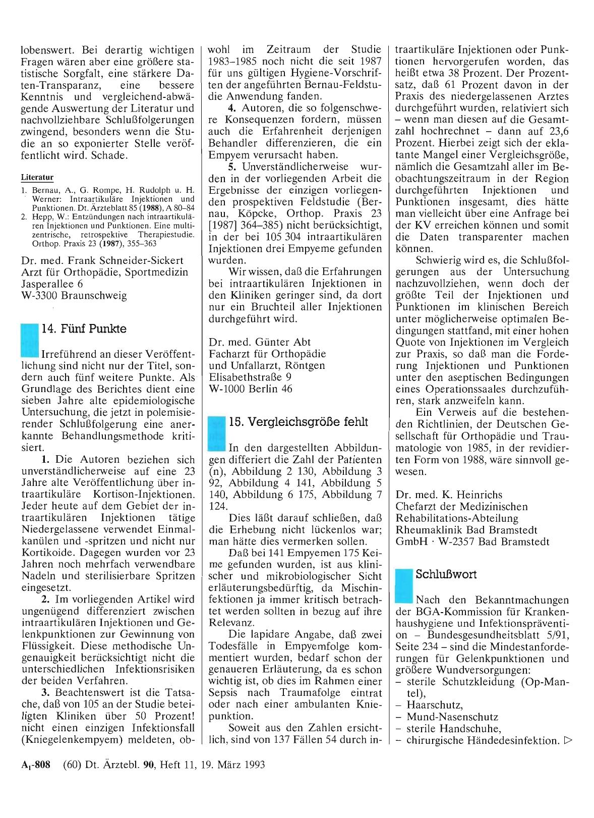 Vorschauseite 1: Epidemiologie von Kniegelenkempyemen: 14. Fünf Punkte