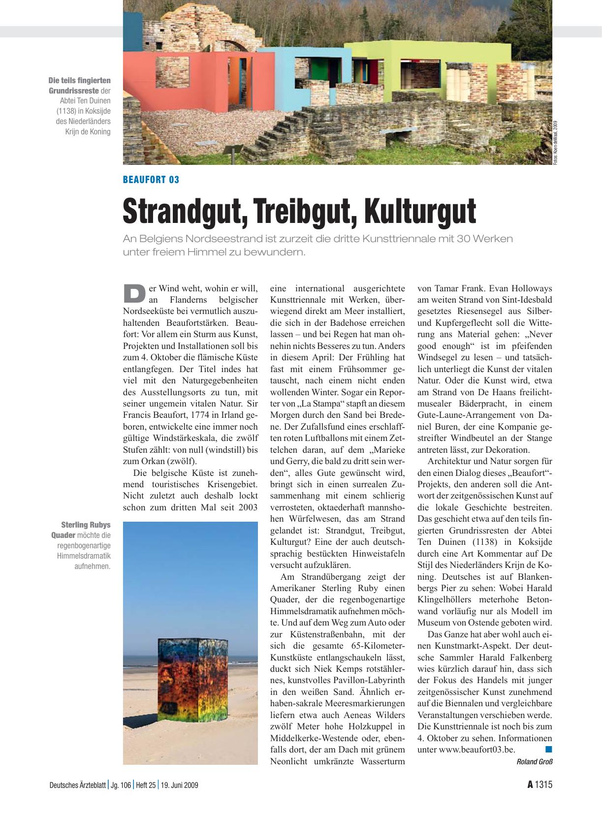 Vorschauseite 1: Beaufort 03: Strandgut, Treibgut, Kulturgut