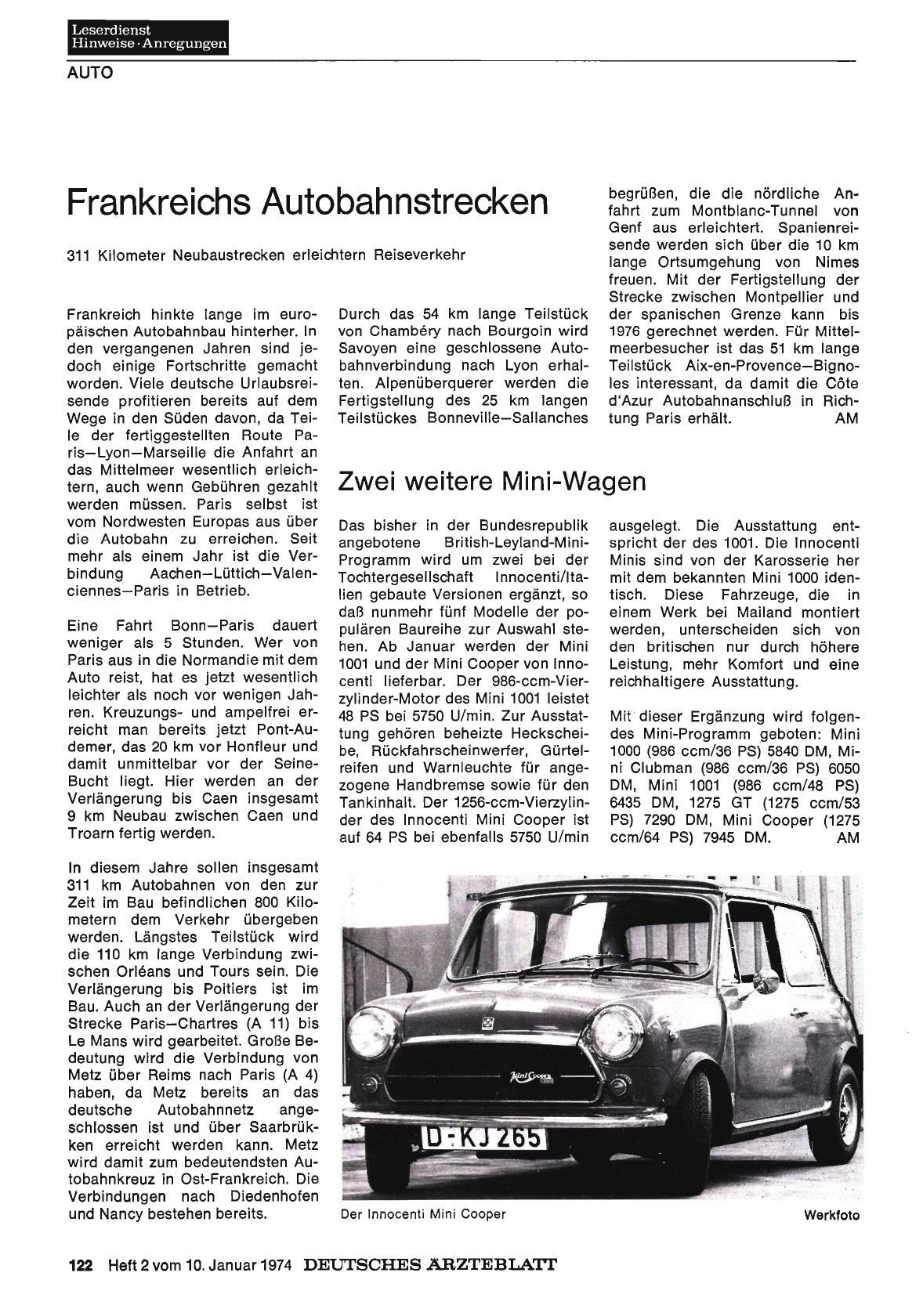 Vorschauseite 1: Zwei weitere Mini-Wagen