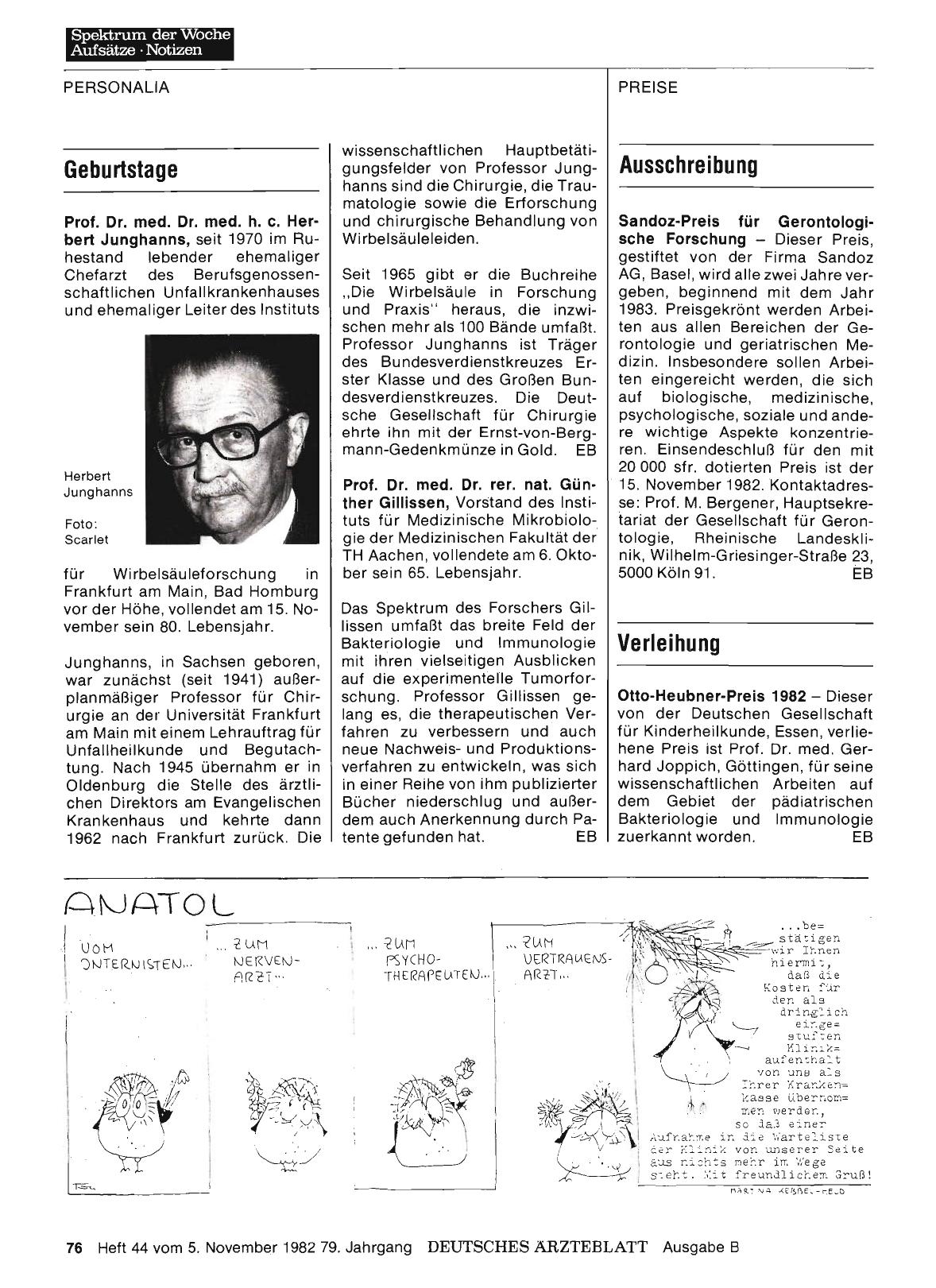 Vorschauseite 1: Geburtstage