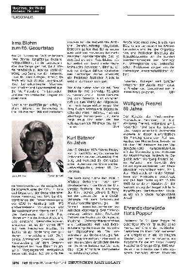 Vorschauseite 1: Wolfgang Frenzel 60 Jahre