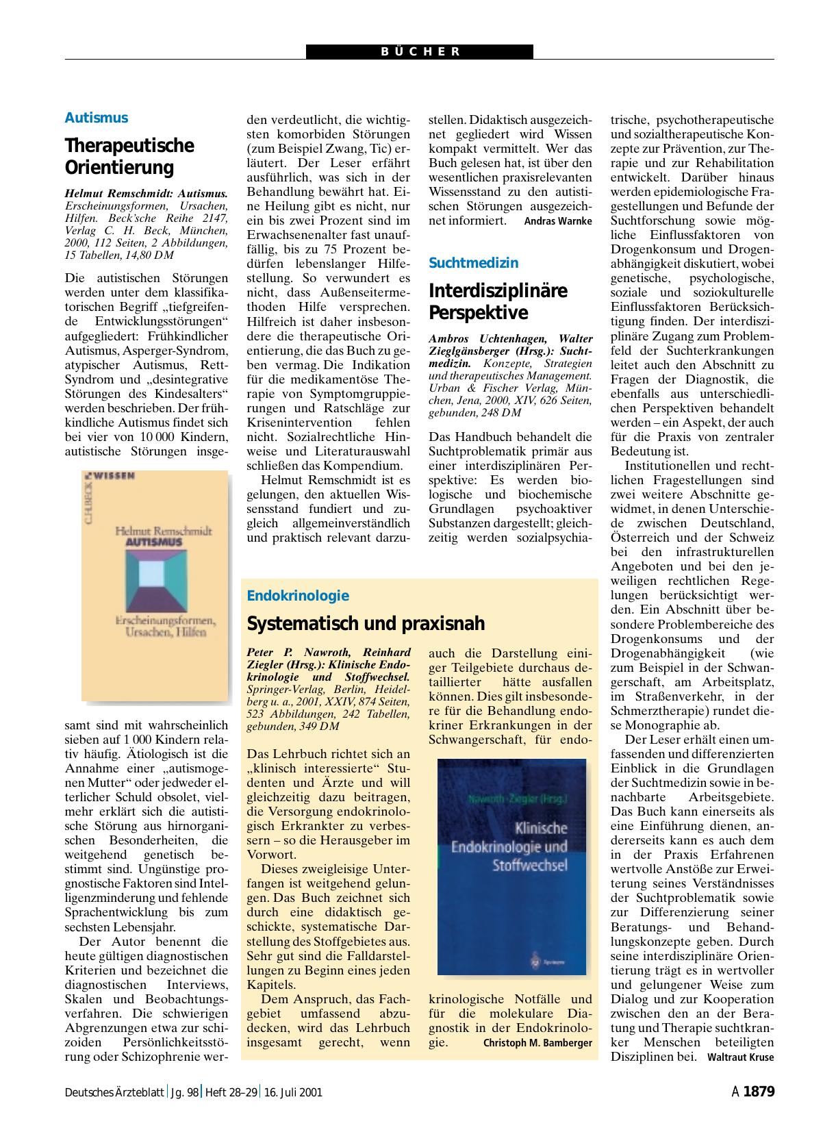 Vorschauseite 1: Klinische Endokrinologie und Stoffwechsel