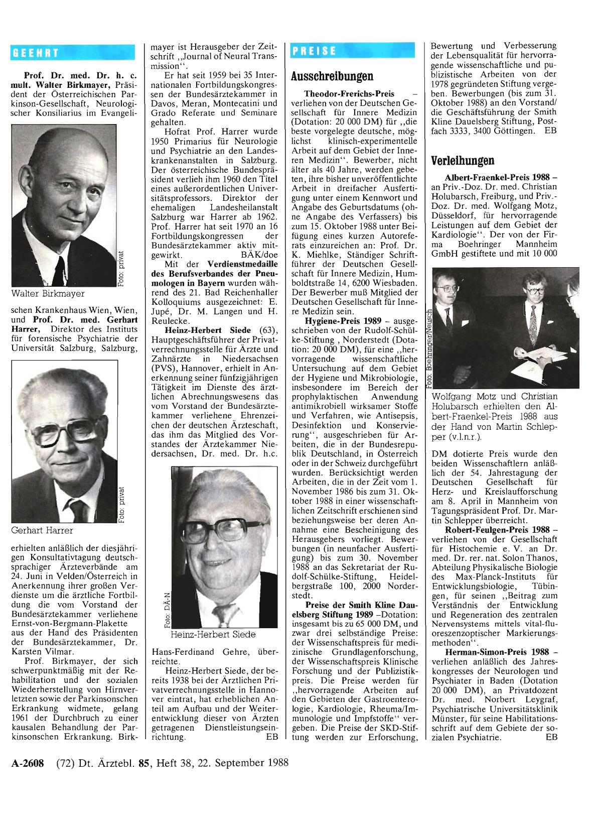 Vorschauseite 1: PREISE