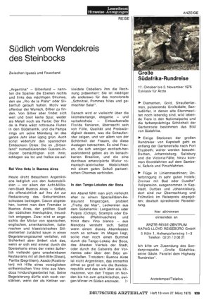 Vorschauseite 1: Südlich vom Wendekreis des Steinbocks