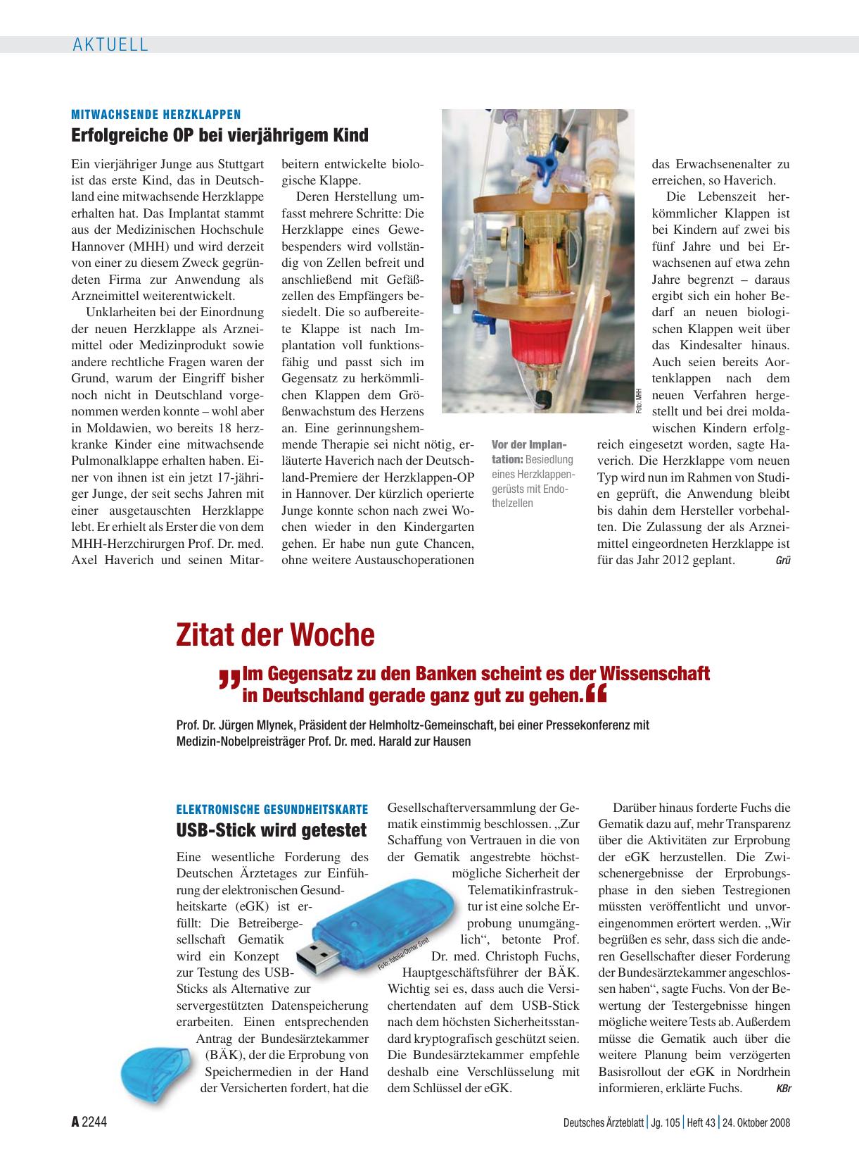 Vorschauseite 1: Zitat der Woche