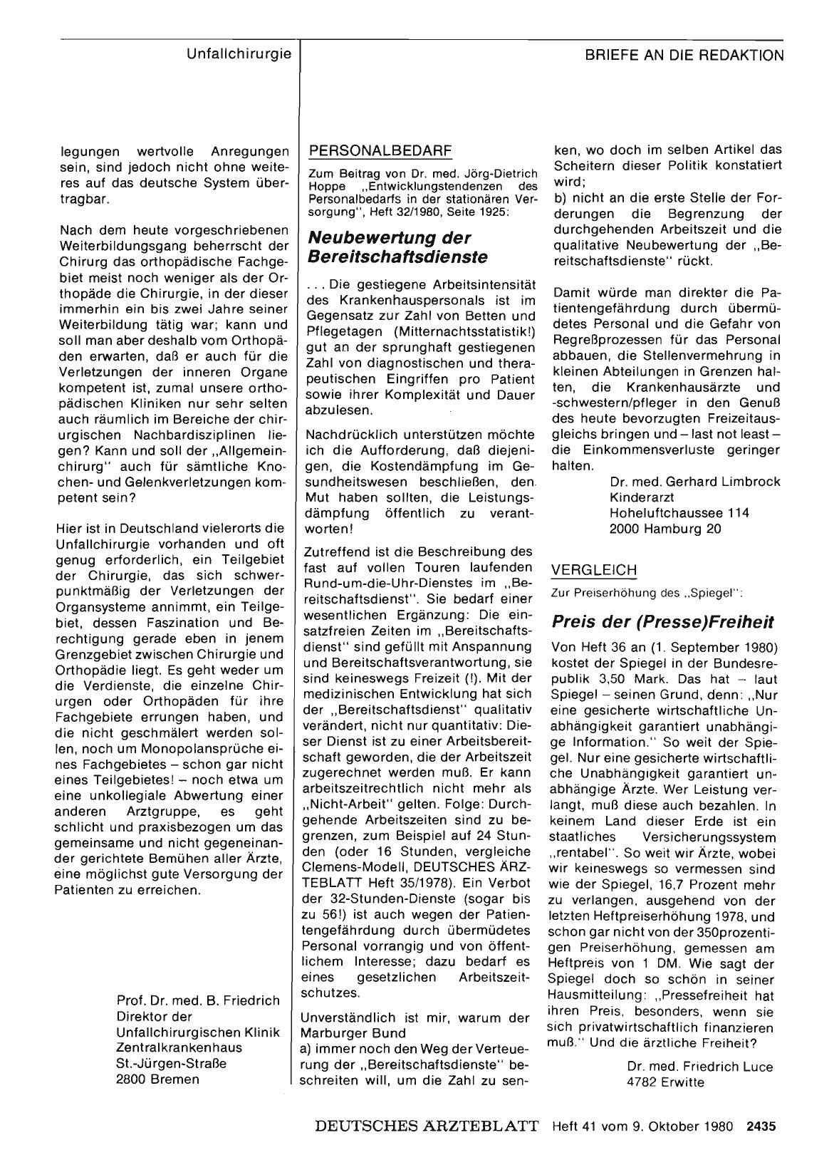 Vorschauseite 1: PERSONALBEDARF: Neubewertung der Bereitschaftsdienste