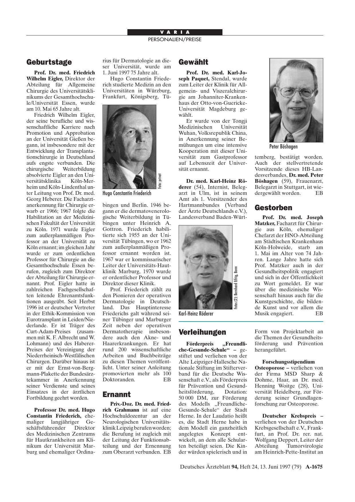 Vorschauseite 1: Ernannt