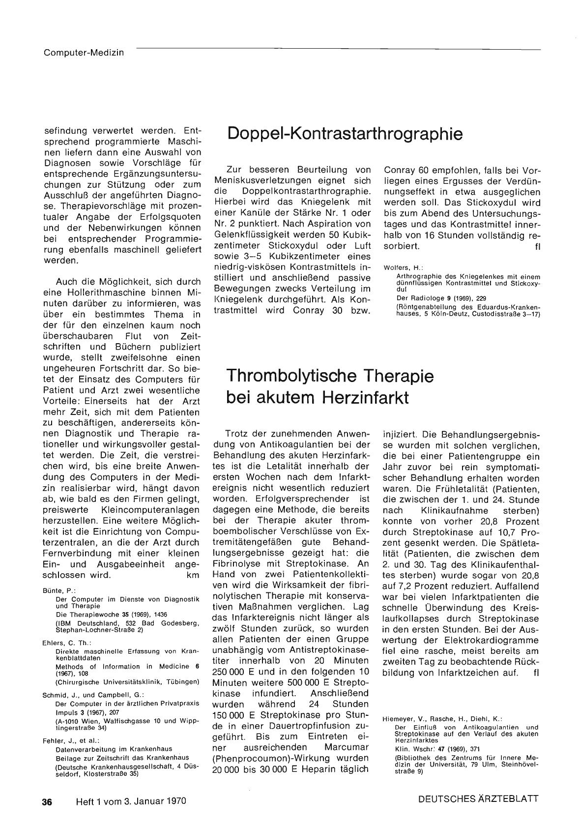 Vorschauseite 1: Doppel-Kontrastarthrographie