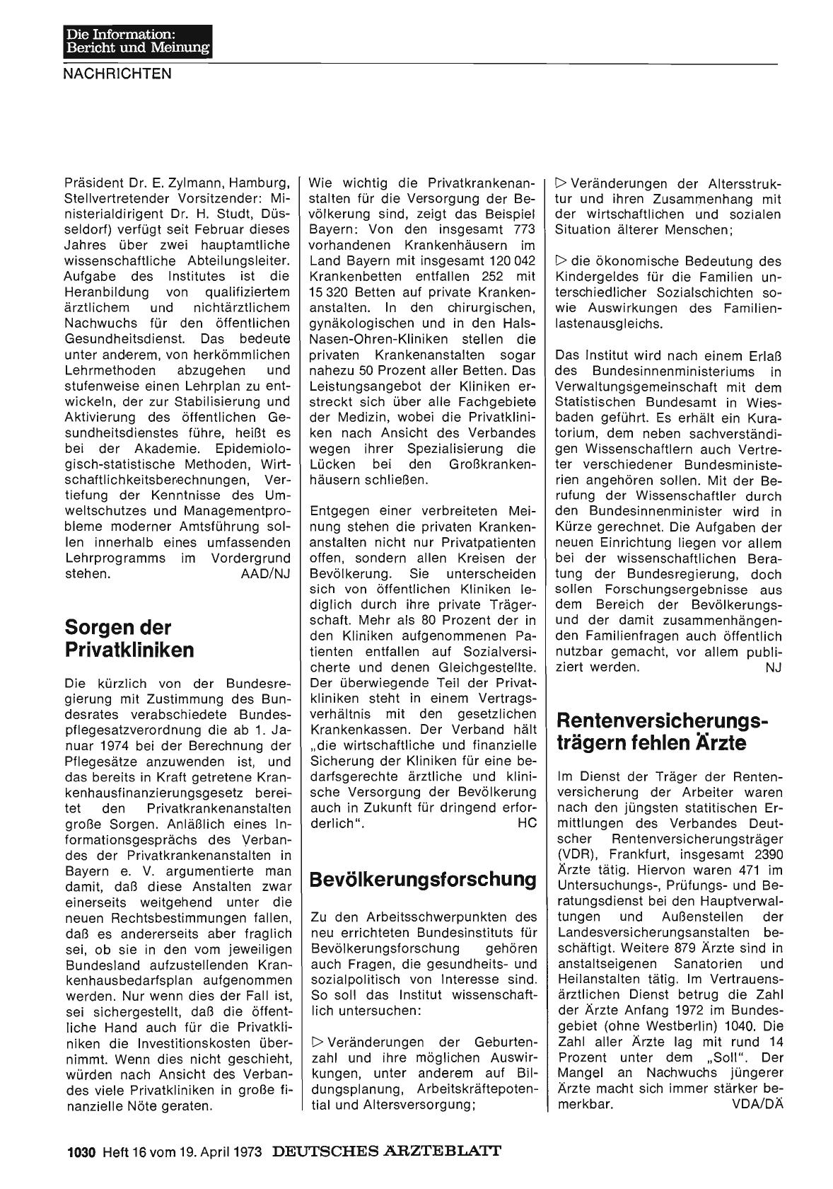 Vorschauseite 1: Rentenversicherungsträgern fehlen Ärzte