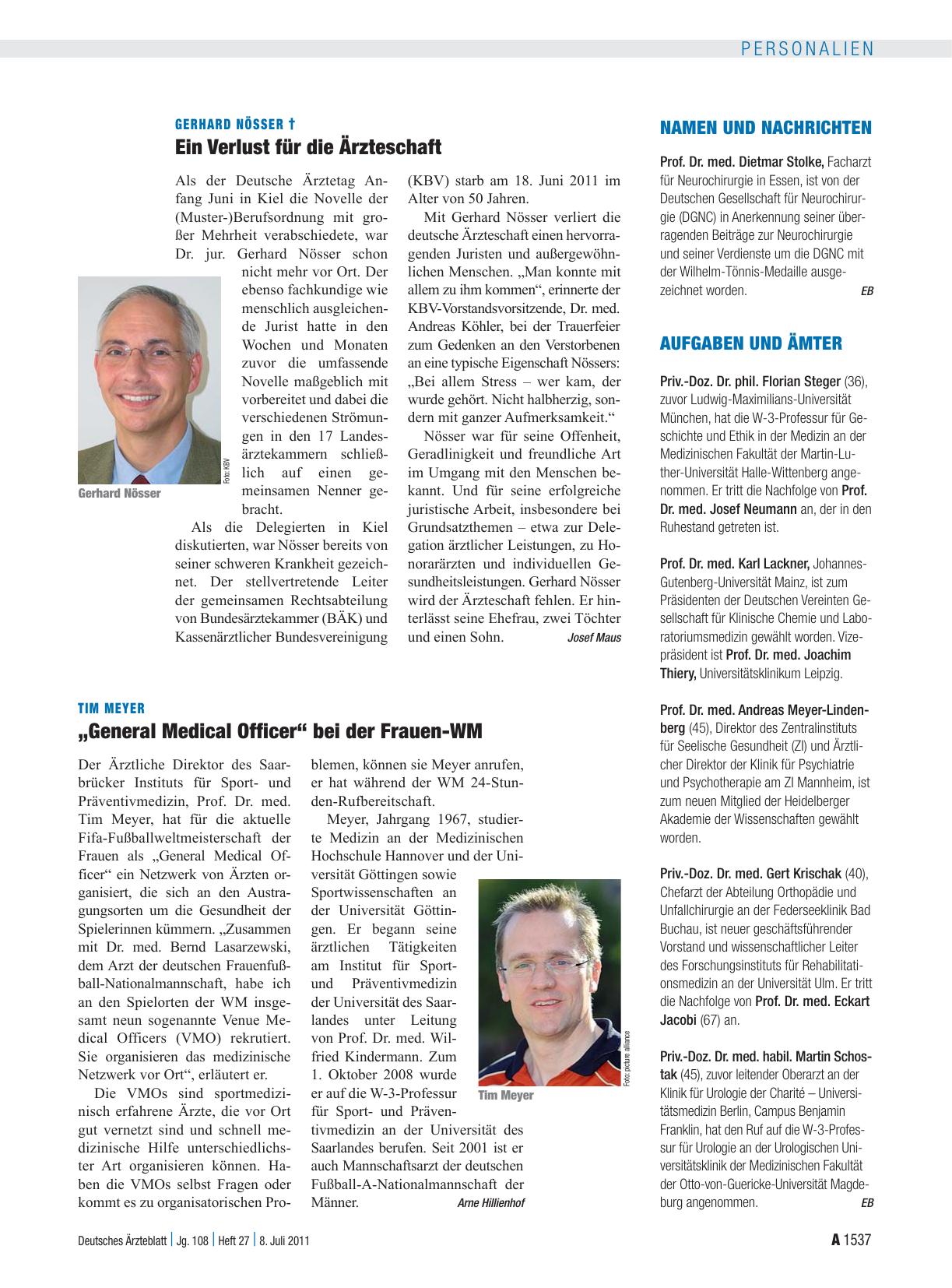 Vorschauseite 1: Aufgaben und Ämter