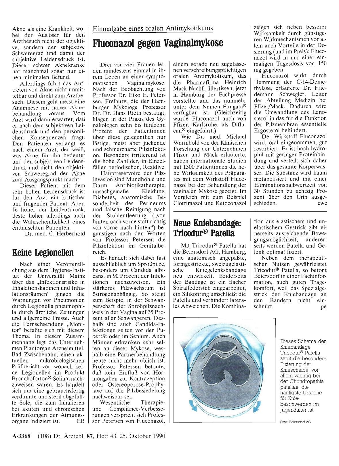 Vorschauseite 1: Neue Kniebandage: Tricodur® Patella