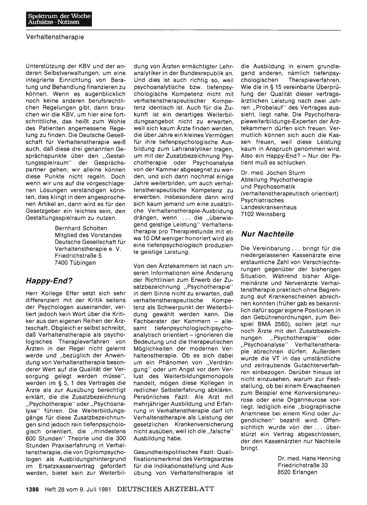 Vorschauseite 1: Verhaltenstherapie: Happy-End?