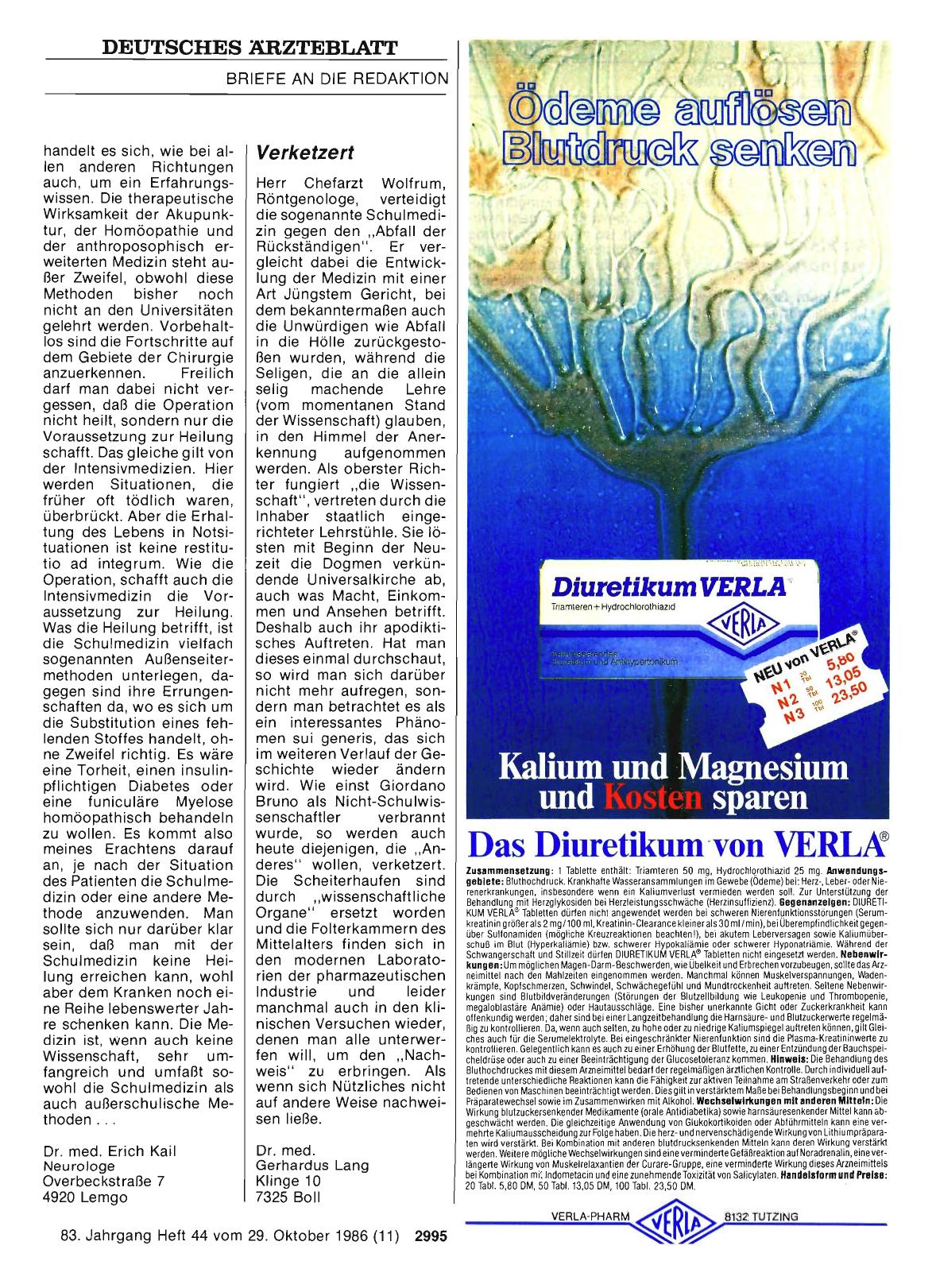 Vorschauseite 1: SCHULMEDIZIN: Verketzert