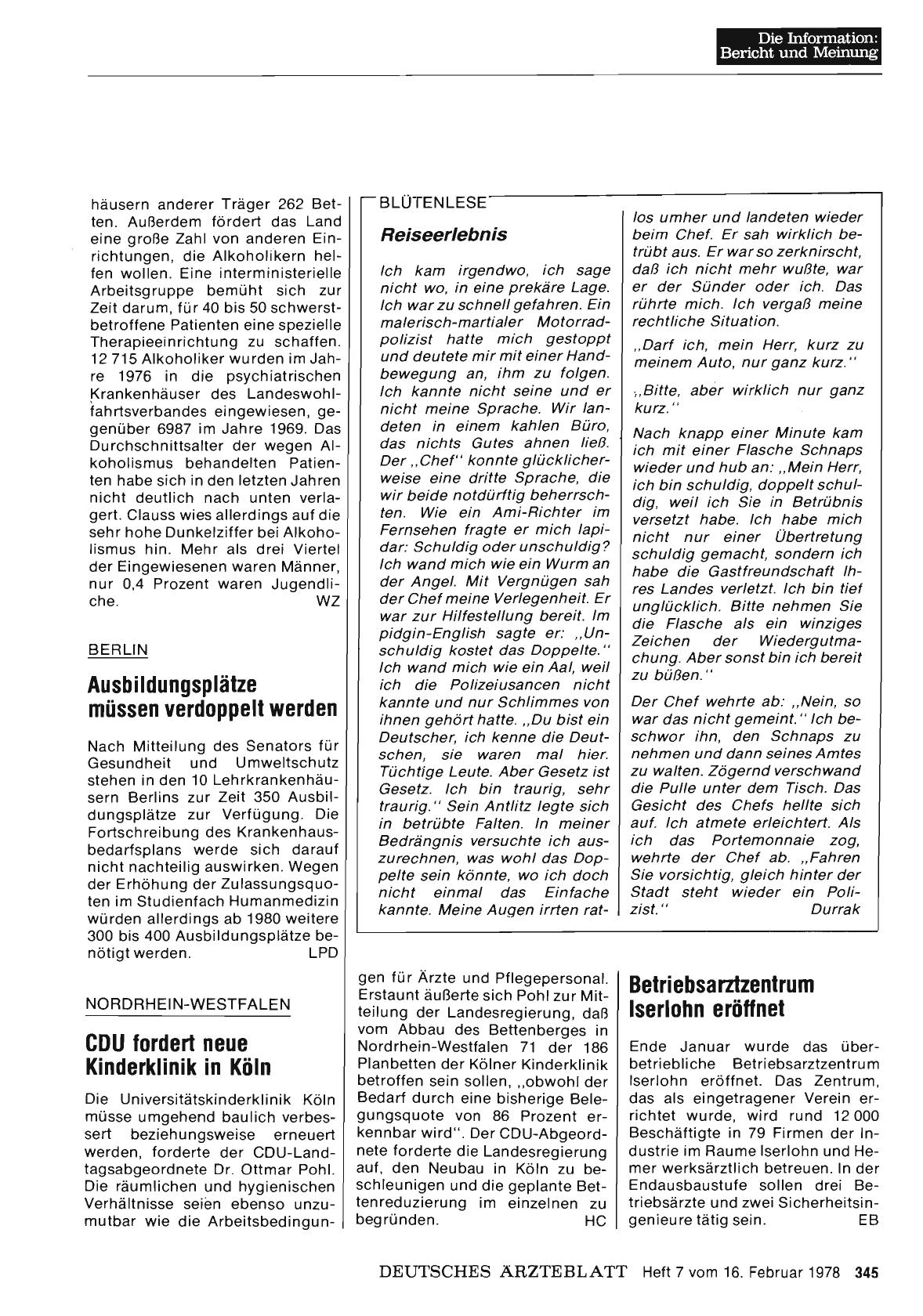 Vorschauseite 1: Nordrhein-Westfalen: CDU fordert neue Kinderklinik in Köln