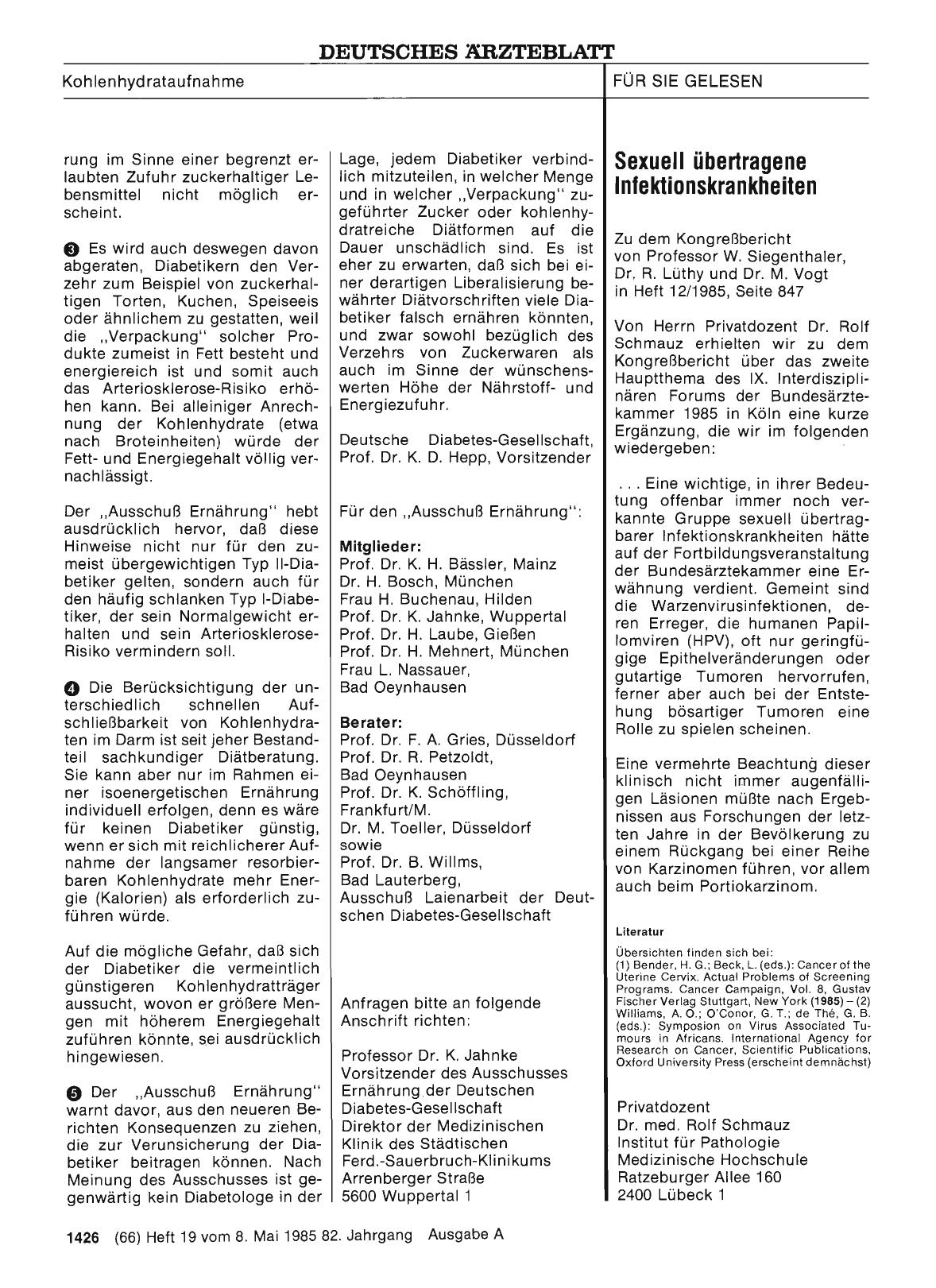 Vorschauseite 1: Sexuell übertragene Infektionskrankheiten