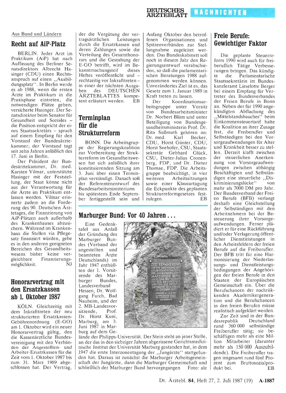 Vorschauseite 1: Recht auf AiP-Platz