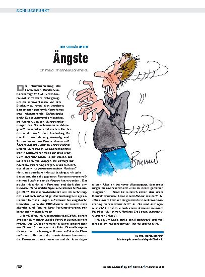 Vorschauseite 1: Von schräg unten: Ängste