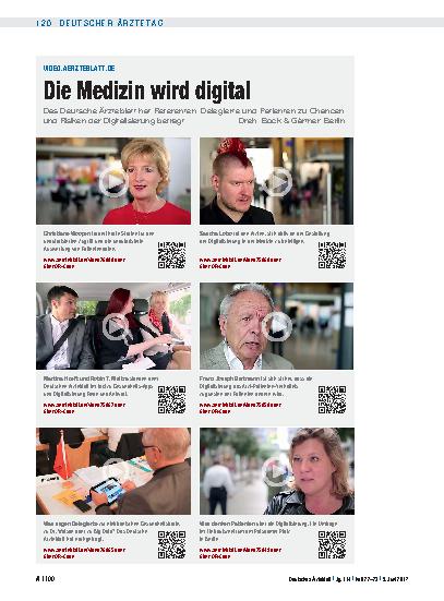 Vorschauseite 1: video.aerzteblatt.de: Die Medizin wird digital