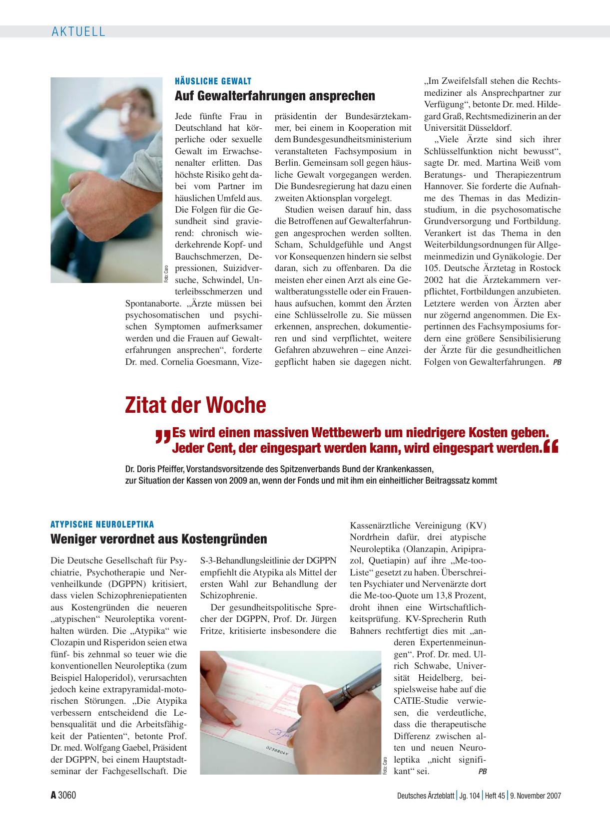 Vorschauseite 1: Häusliche Gewalt: Auf Gewalterfahrungen ansprechen