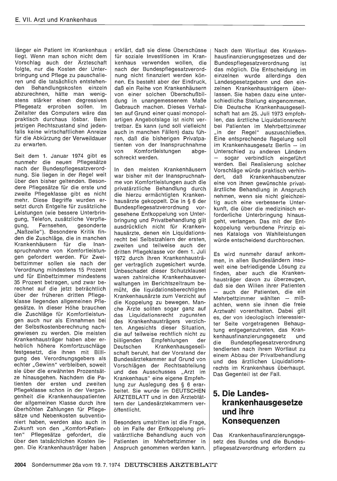 Vorschauseite 1: 5. Die Landeskrankenhausgesetze und ihre Konsequenzen