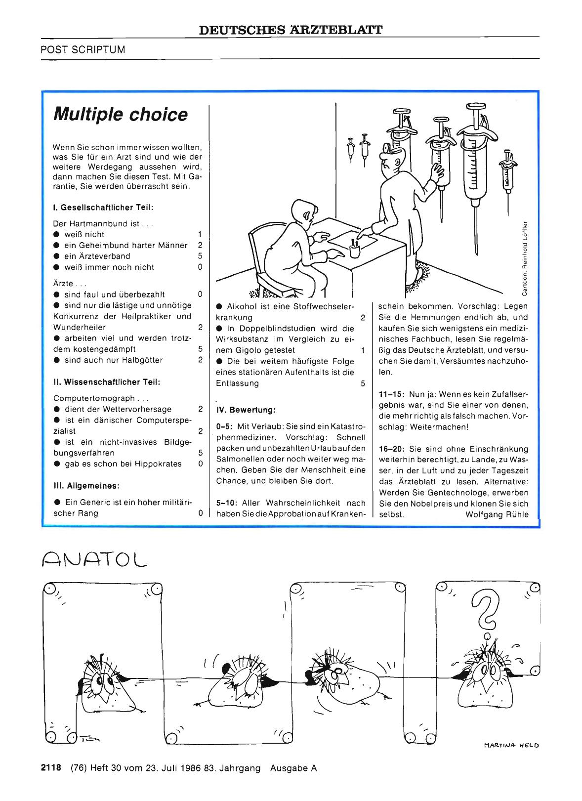 Vorschauseite 1: Multiple choice