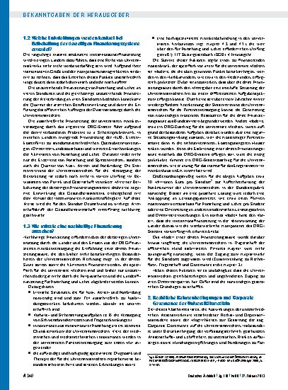 Vorschauseite 4: Stellungnahme „Zukunft der deutschen Universitätsmedizin - kritische Faktoren für eine nachhaltige Entwicklung“