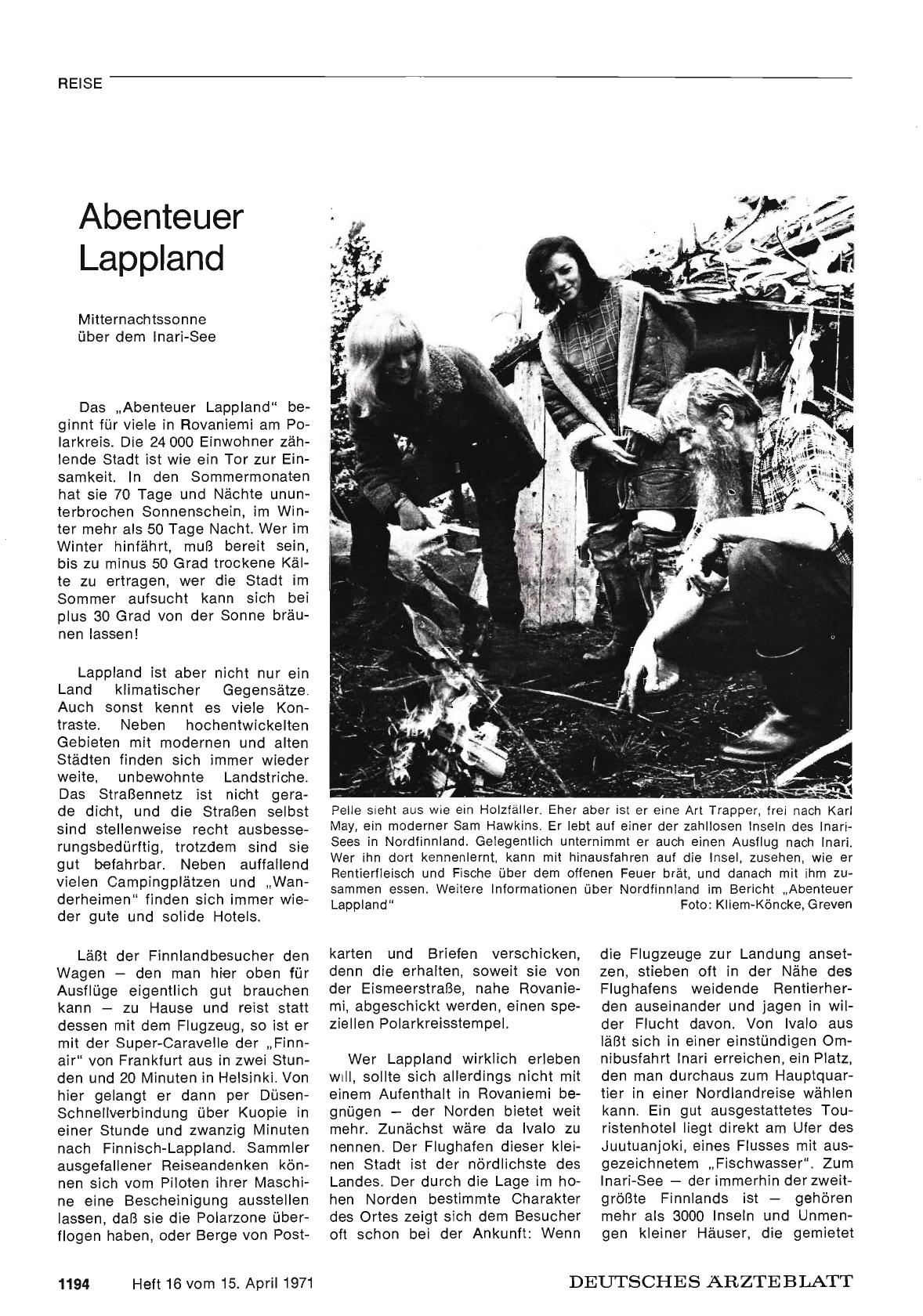 Vorschauseite 1: Abenteuer Lappland