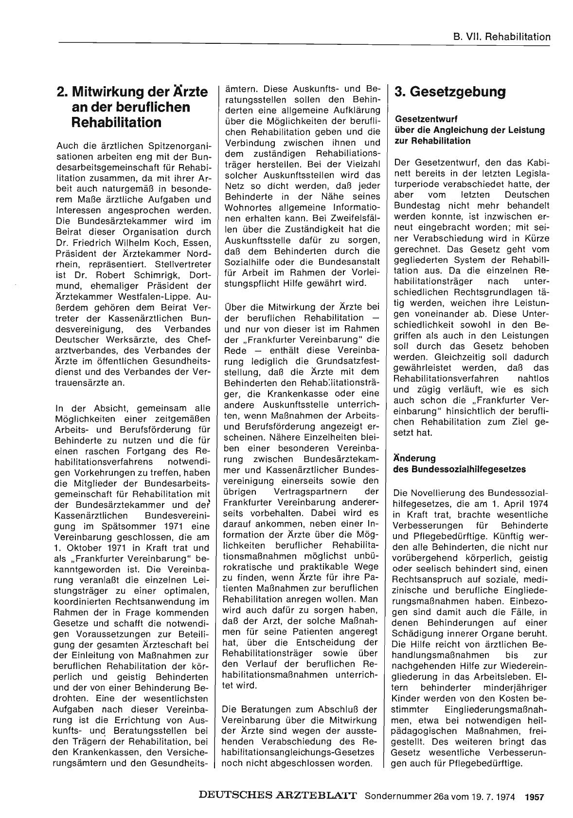 Vorschauseite 1: 2. Mitwirkung der Ärzte an der beruflichen Rehabilitation