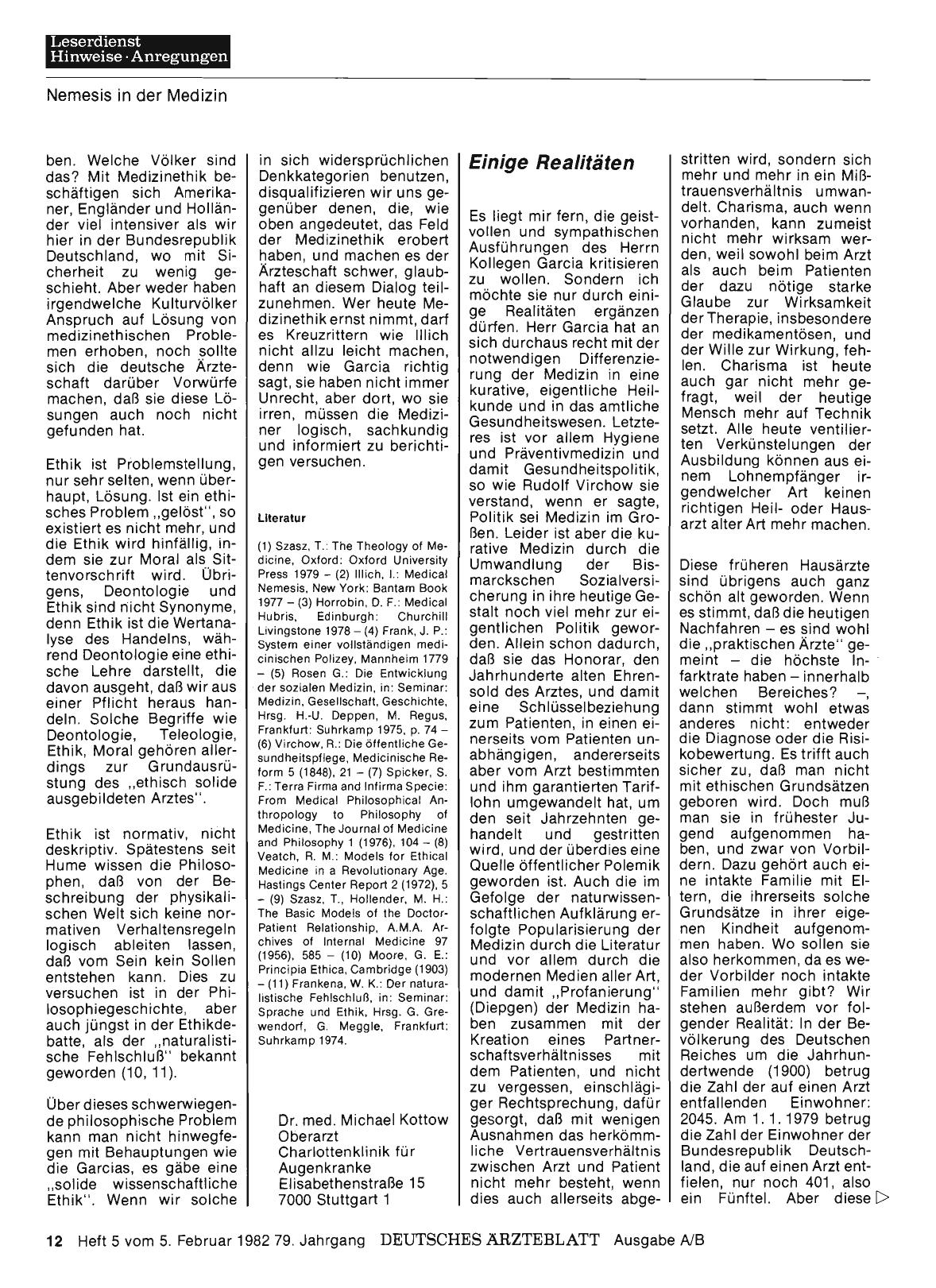 Vorschauseite 1: NEMESIS: Einige Realitäten