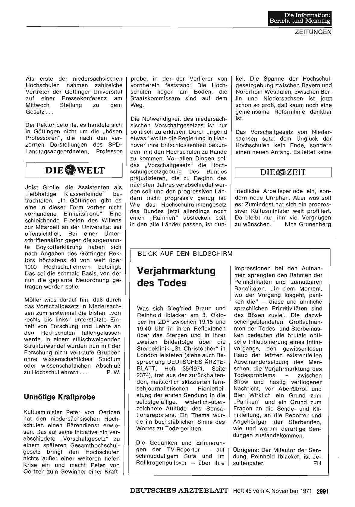 Vorschauseite 1: Unnötige Kraftprobe