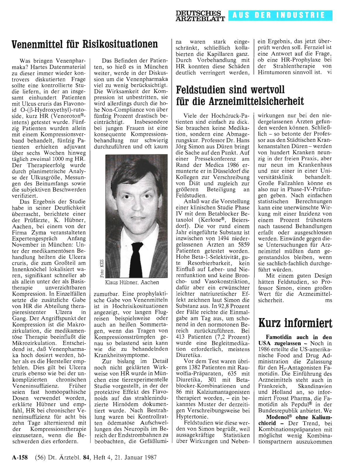 Vorschauseite 1: Feldstudien sind wertvoll für die Arzneimittelsicherheit