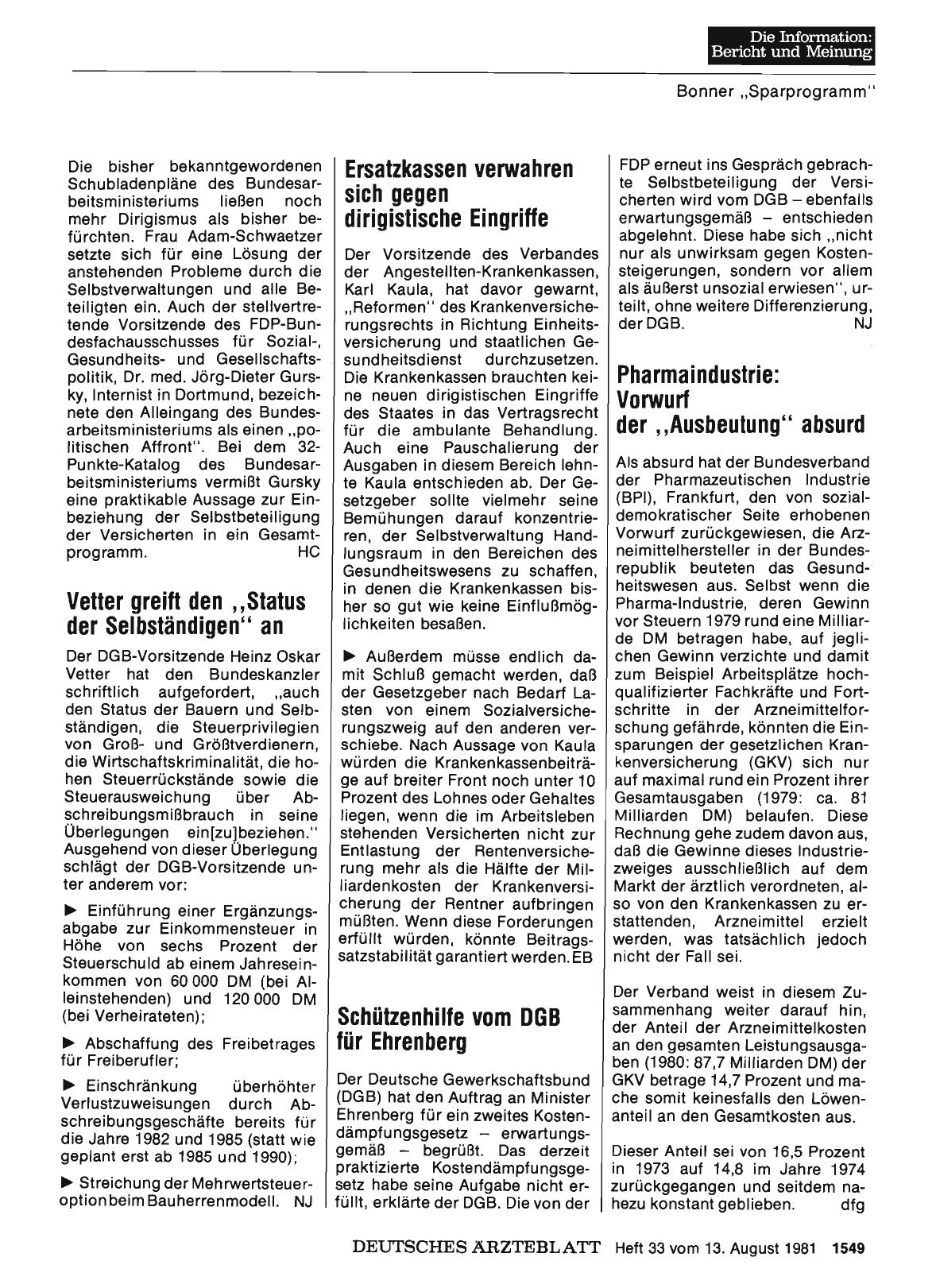 Vorschauseite 1: Schützenhilfe vom DGB für Ehrenberg