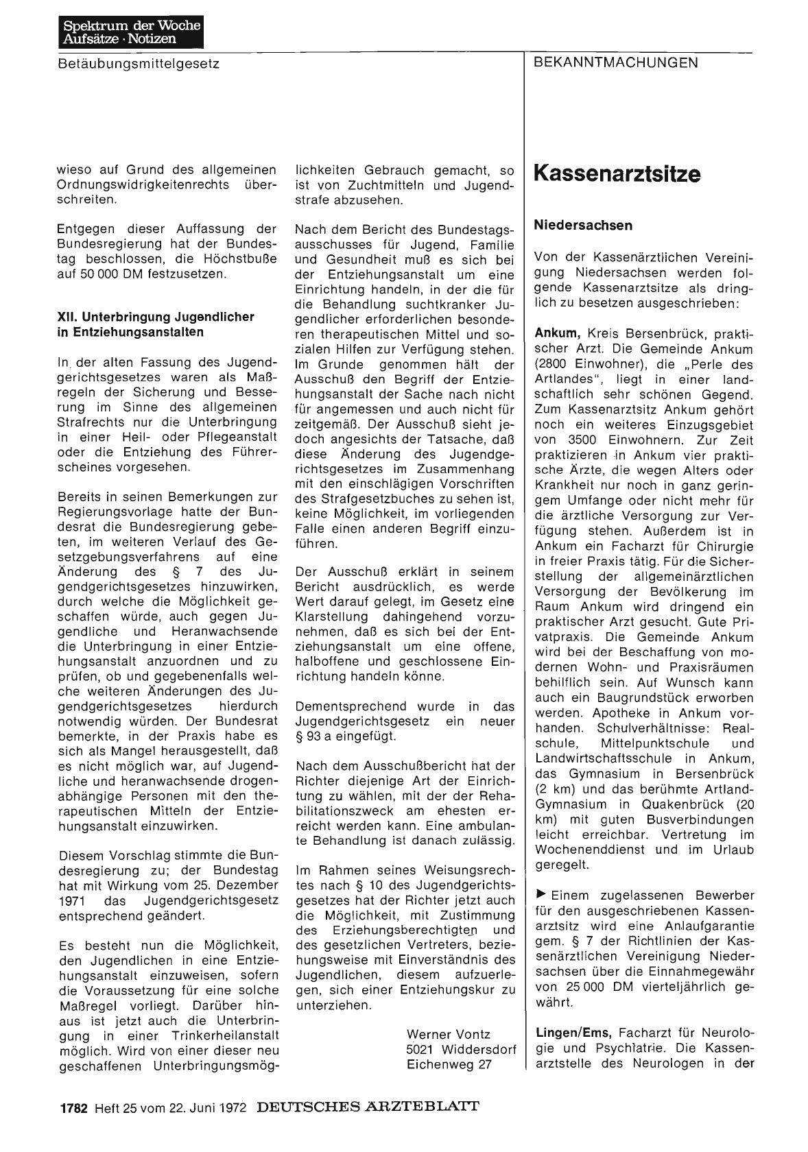 Vorschauseite 1: Kassenarztsitze