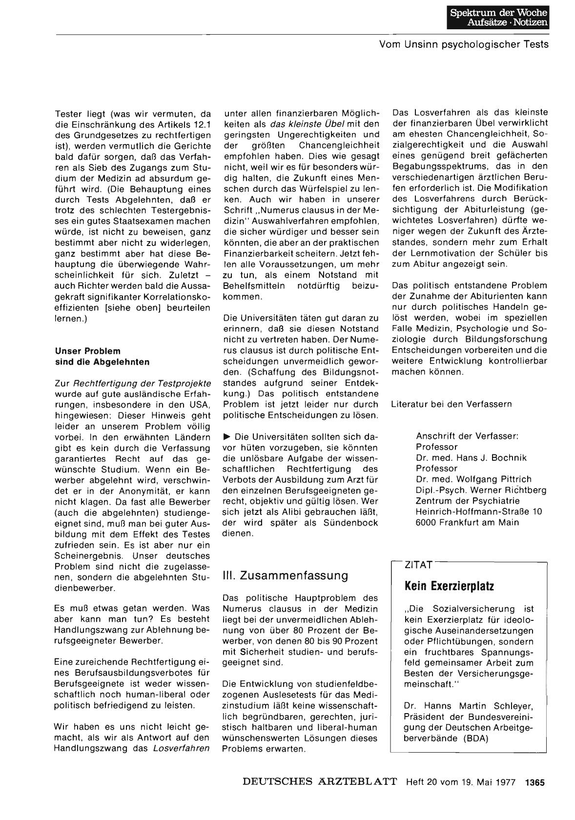 Vorschauseite 1: Kein Exerzierplatz