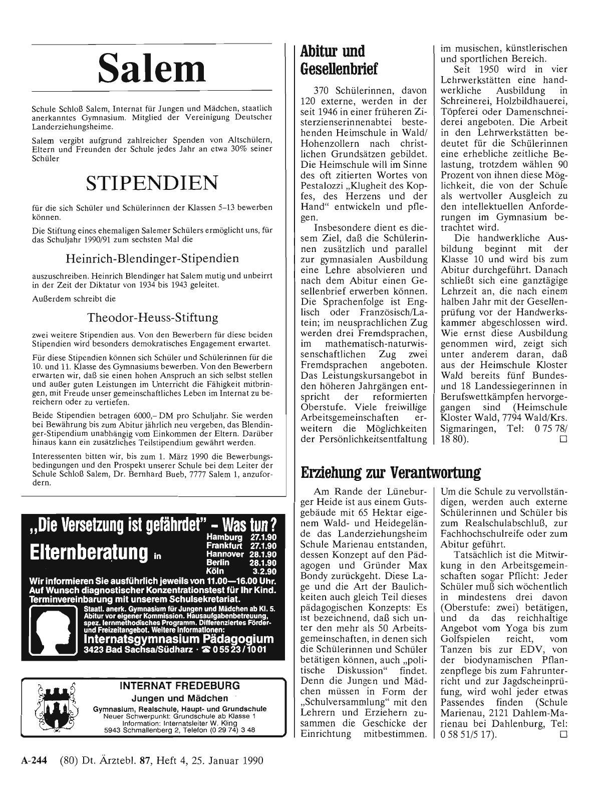 Vorschauseite 1: Erziehung zur Verantwortung