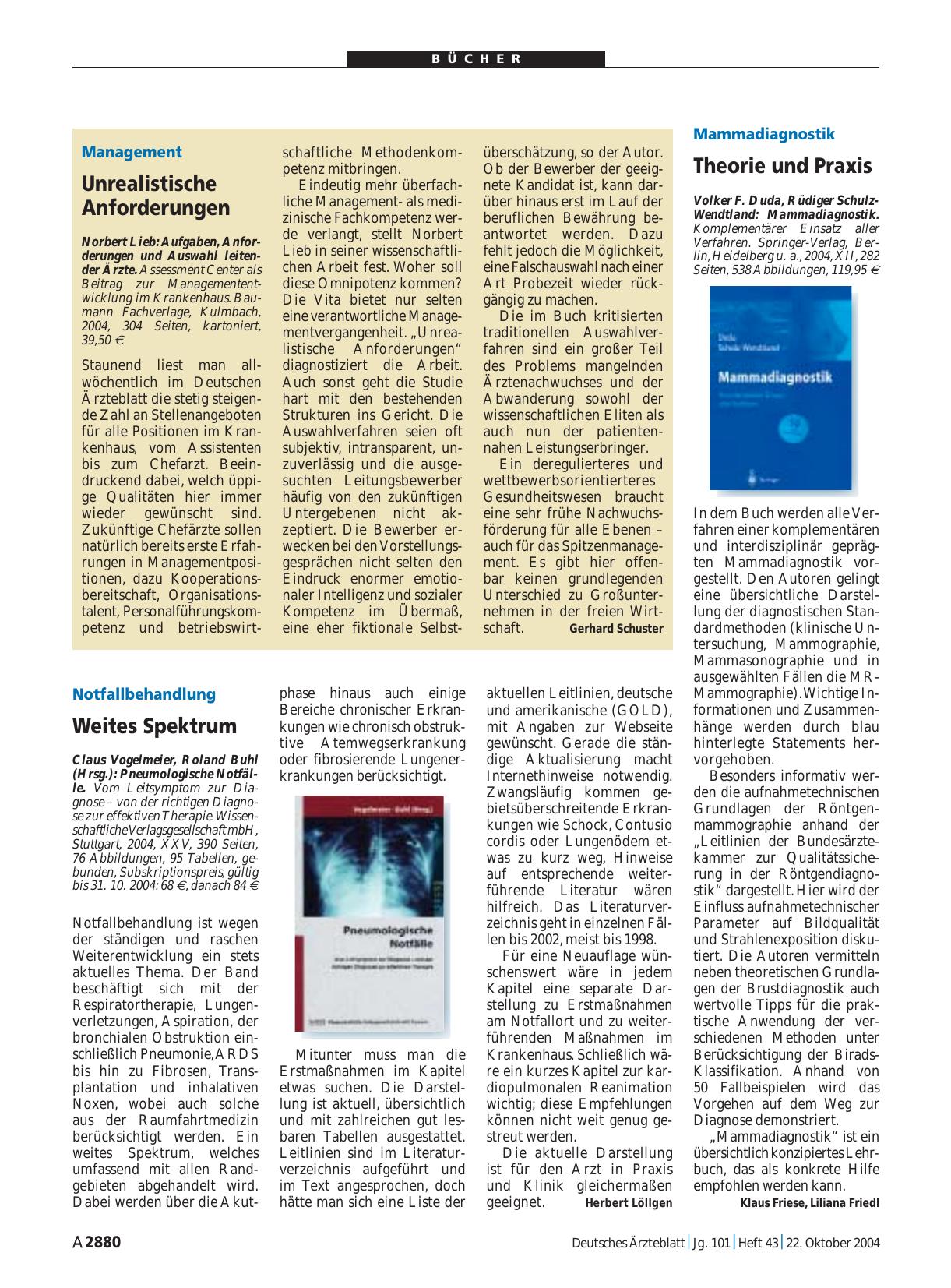 Vorschauseite 1: Pneumologische Notfälle