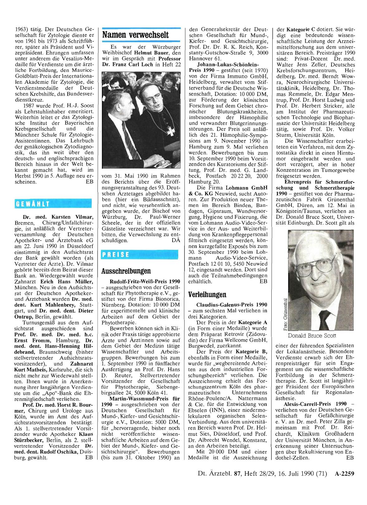 Vorschauseite 1: Gewählt