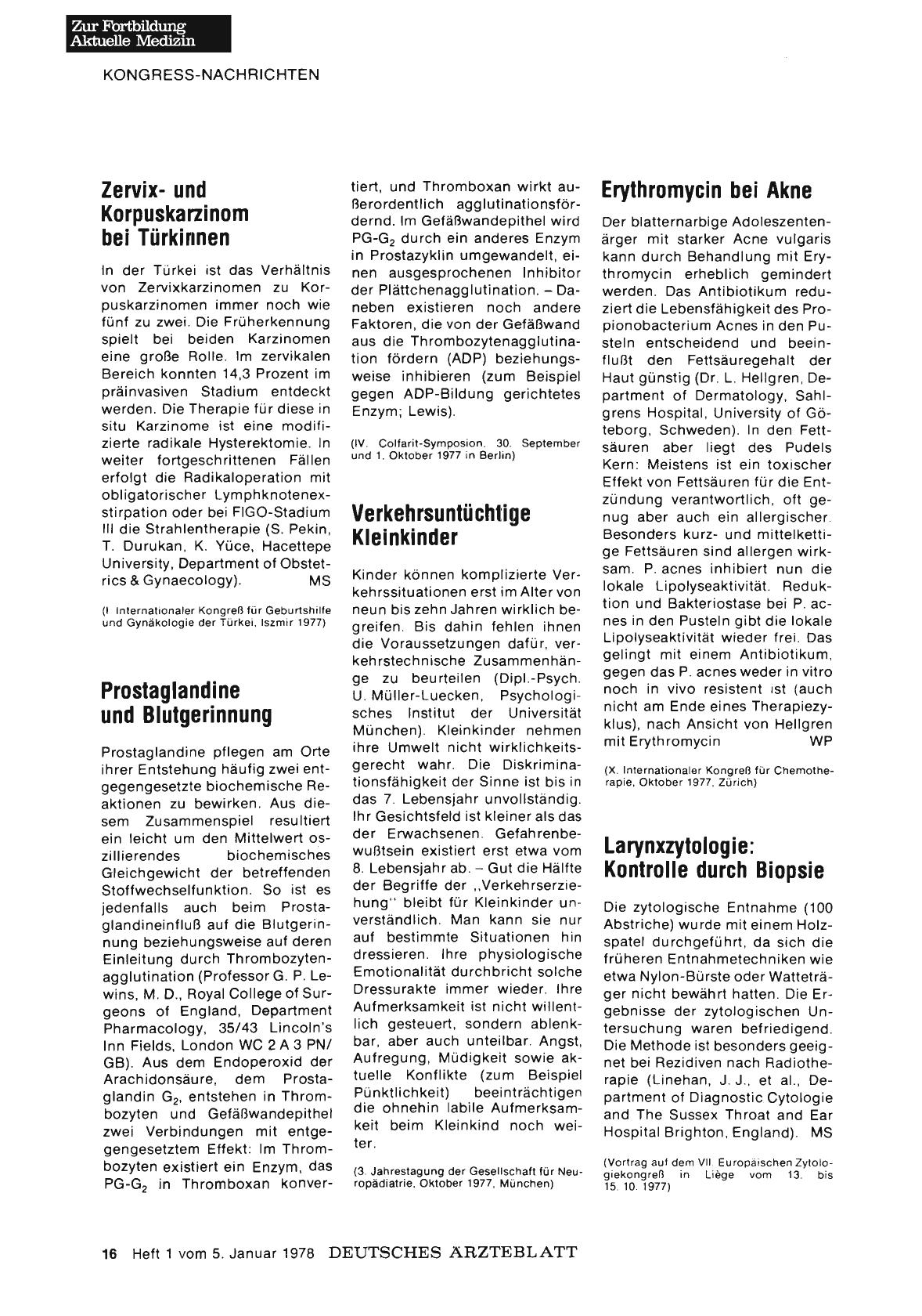 Vorschauseite 1: Zervixund Korpuskarzinom bei Türkinnen