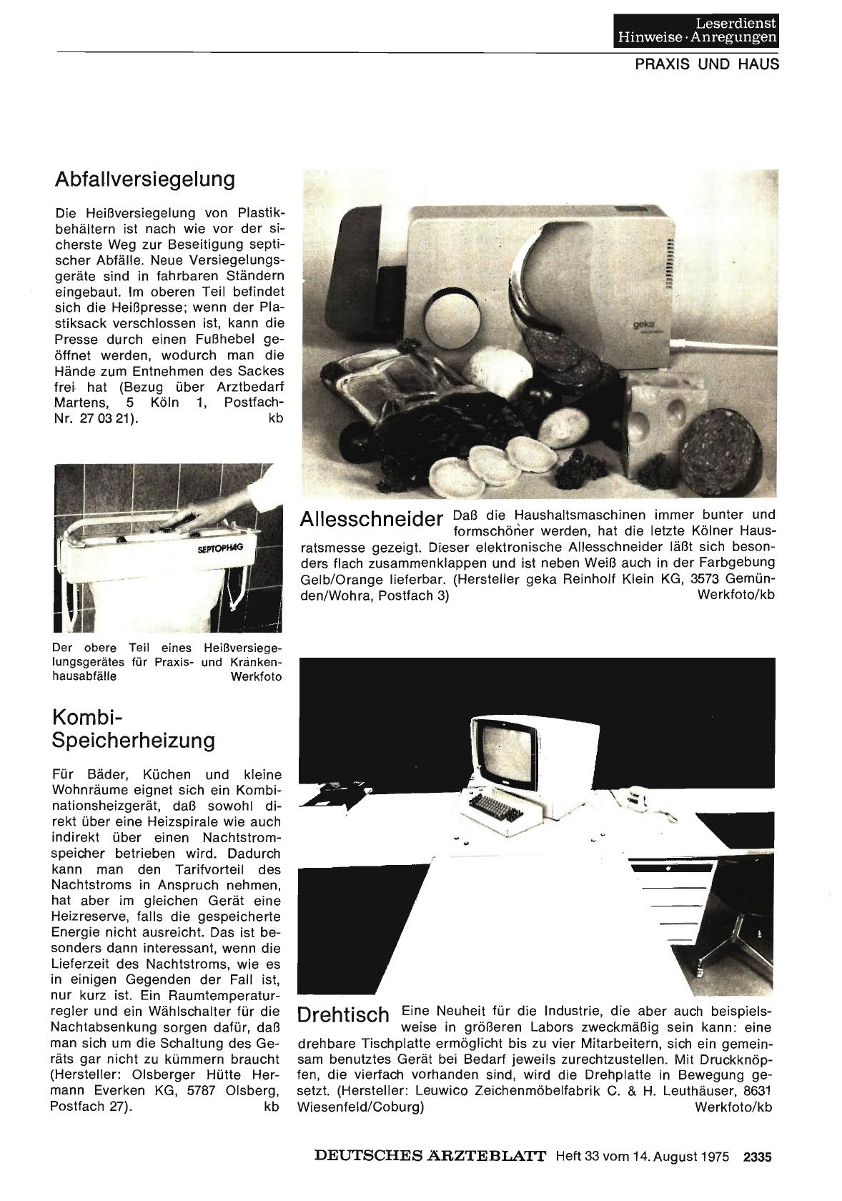 Vorschauseite 1: Allesschneider